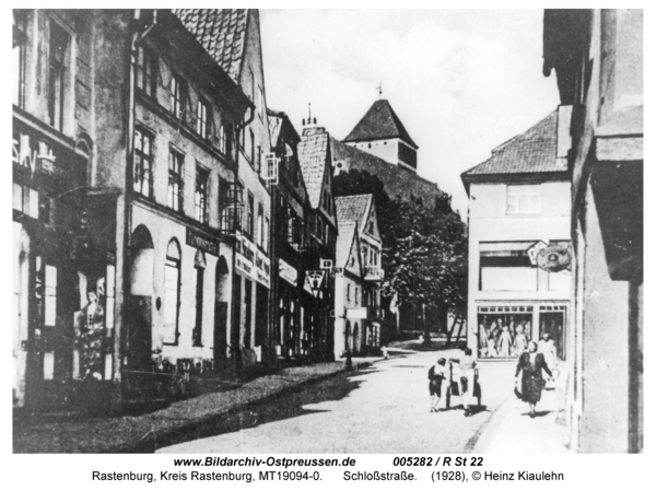 Rastenburg, Schloßstraße