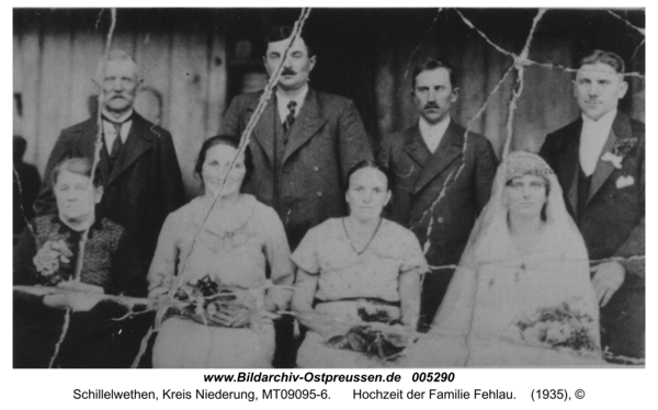 Schillelwethen, Hochzeit der Familie Fehlau