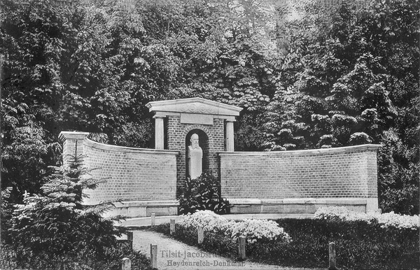 Tilsit, Park Jakobsruh, Heydenreich-Denkmal