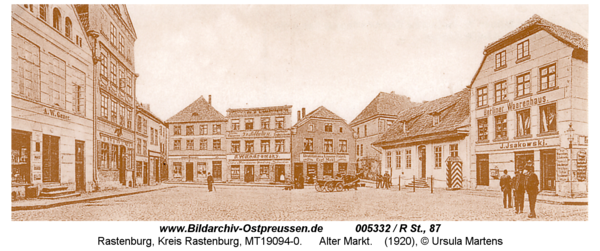 Rastenburg, Alter Markt