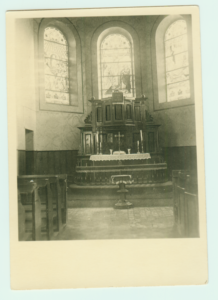 Seckenburg, 28, Kirche, Blick zum Altar