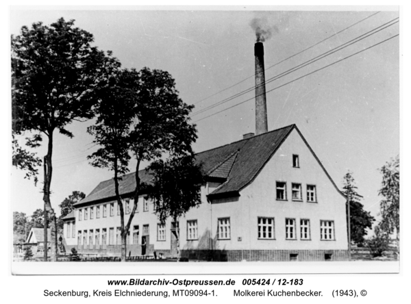 Seckenburg,  Molkerei Kuchenbecker