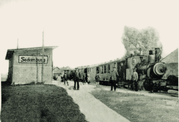 Seckenburg, Kleinbahnhof