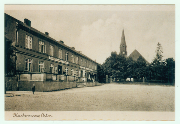 Kuckerneese. Hotel "Deutsches Haus" Inhaber Franz Wenzel. Am Markt 21