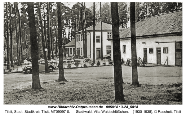 Tilsit, Stadtwald, Villa Waldschlößchen