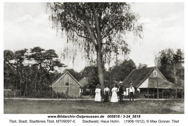 Tilsit, Stadtwald, Haus Hohn