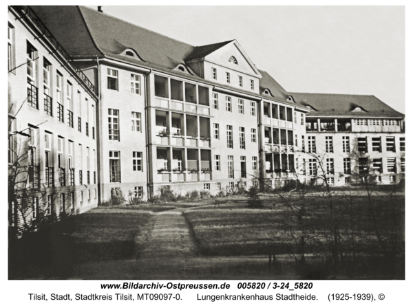 Tilsit, Lungenkrankenhaus Stadtheide