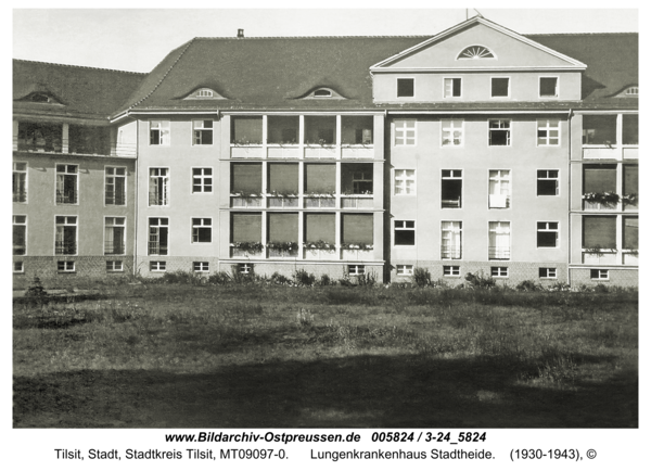 Tilsit, Lungenkrankenhaus Stadtheide