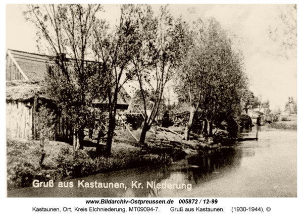 Kastaunen, Gruß aus Kastaunen