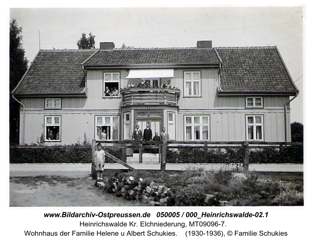 Heinrichswalde, Wohnhaus der Familie Helene u Albert Schukies