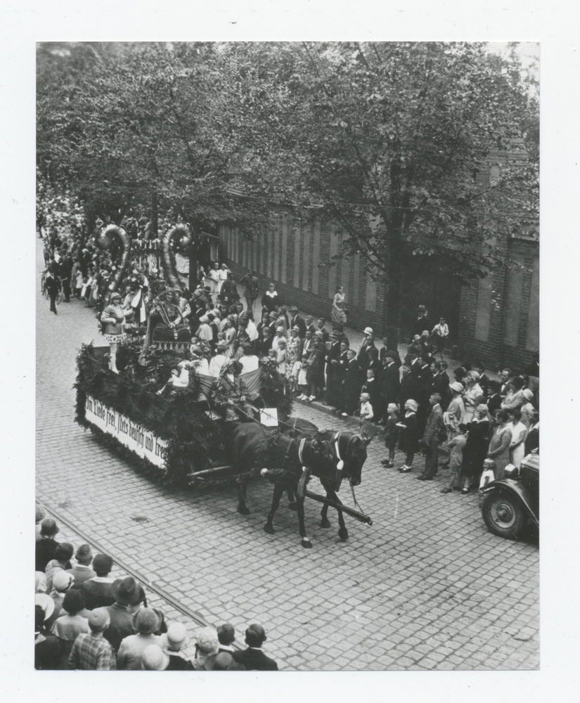 Tilsit, Heimatfest 22.-24.08.1930, Prunkwagen im Festumzug