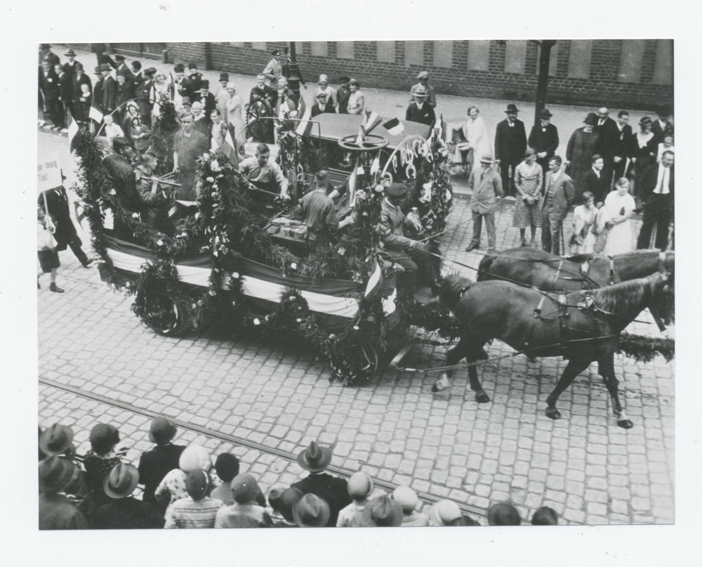 Tilsit, Heimatfest 22.-24.08.1930, Prunkwagen im Festumzug