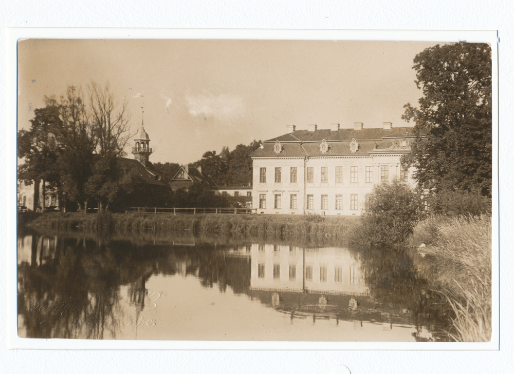 Friedrichstein, Seeblick zum Schloss, des Grafen von Dönhoff