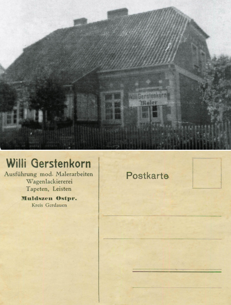 Mulden, Werkstatt von Malermeister Willi Gerstenkorn