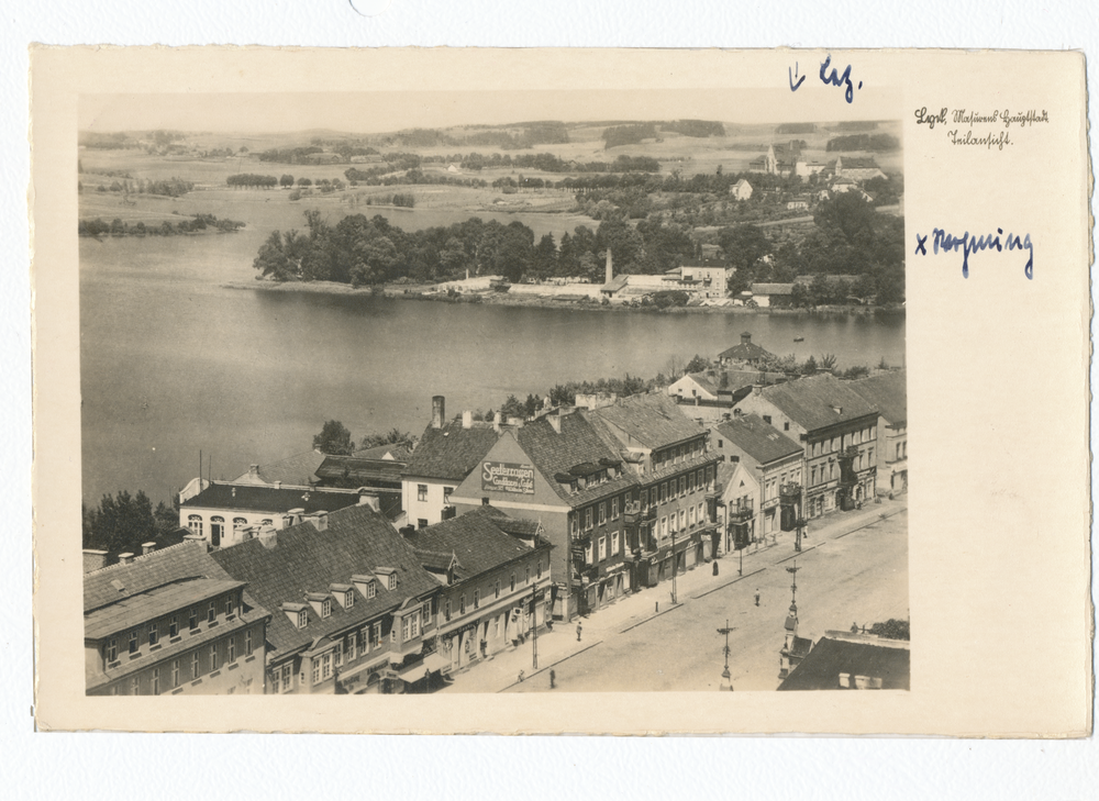 Lyck, Blick auf das Seeterrassen Cafehaus Wilhelm Stumm