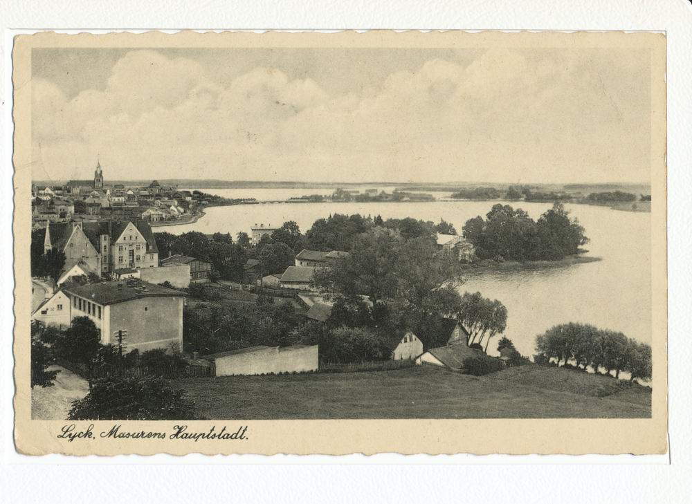 Lyck, Blick auf  Masurens Hauptstadt