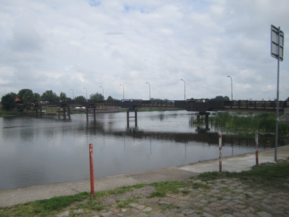 Marienburg (Malbork), Brücke über die Nogat