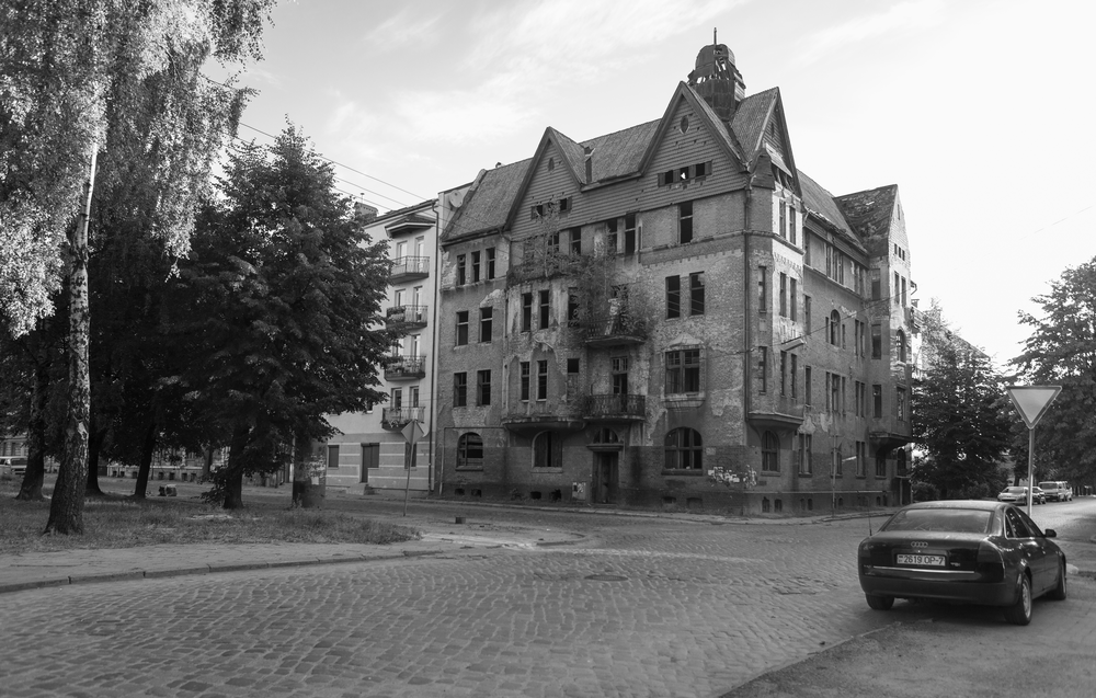 Insterburg, Jordanstraße im Jahre 2013