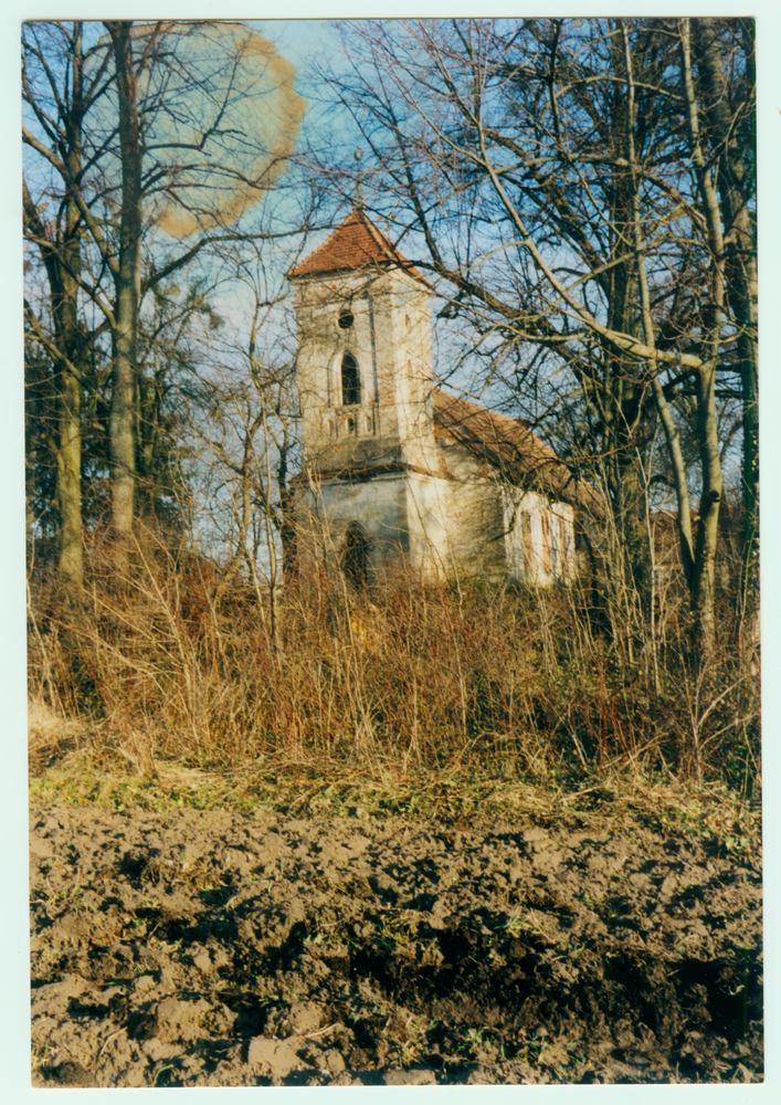 Mulden, Kirche im Dezember 1999