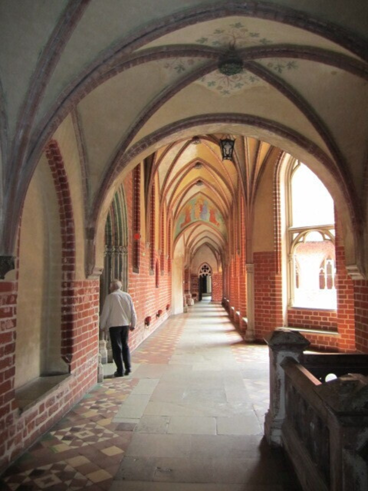 Marienburg (Malbork), Kreuzgang des Hochschloss