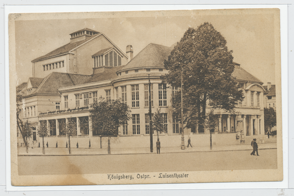 Königsberg, Luisentheater, später Neues Schauspielhaus