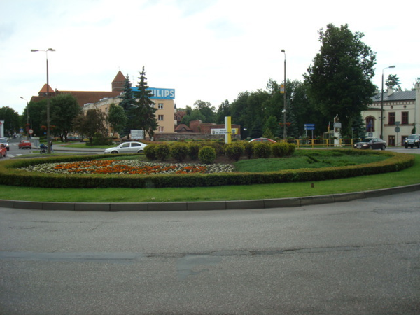 Rastenburg (Kętrzyn), Blick auf die Ordenskirche St. Georg