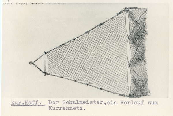 Kurisches Haff, Der Schulmeister, ein Vorlauf zum Kurrennetz