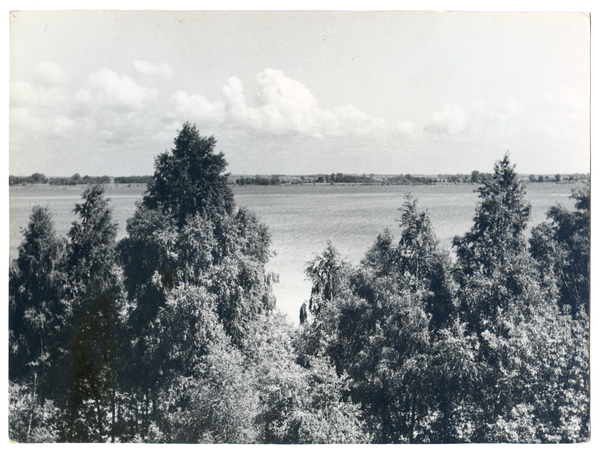 Kurische Nehrung, Blick auf das Kurische Haff bei Memel