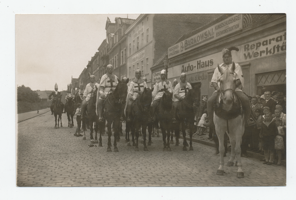 Tilsit, Heimatfest 22.-24.08.1930, der Deutsche Ritterorden im Festumzug