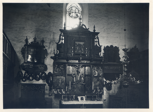 Groß Schwansfeld, Kirche, Altar