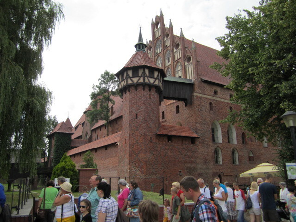 Marienburg (Malbork), Die Ordensburg