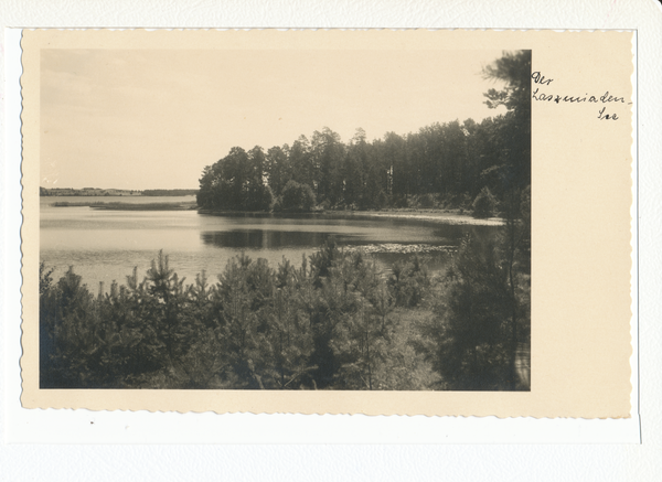 Laszmiaden, Blick auf den See