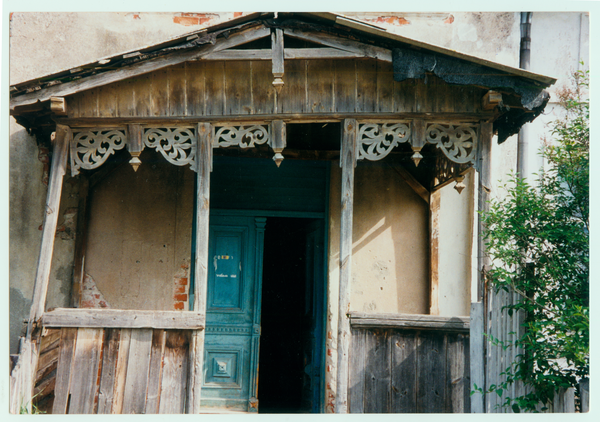 Mulden, Veranda ehemaliges Altenteilerhaus von Arthur und Ella Kelch 1996