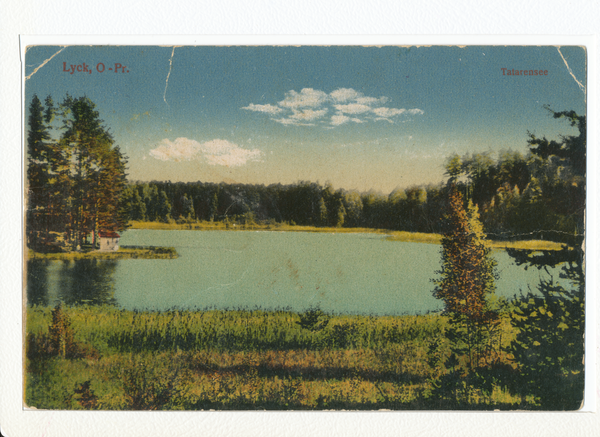 Lyck, Blick auf den Gr. Tartarensee