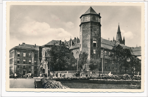 Königsberg (Pr.), Münzplatz mit Schloß von der Nordostseite