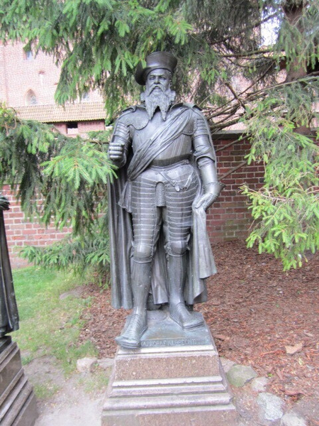 Marienburg (Malbork), Hochmeister Albrecht v. Brandenburg - Ansbach