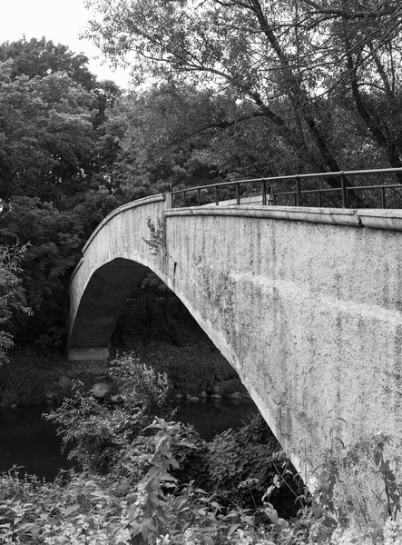 Insterburg, Brücke über die Angerapp 2013