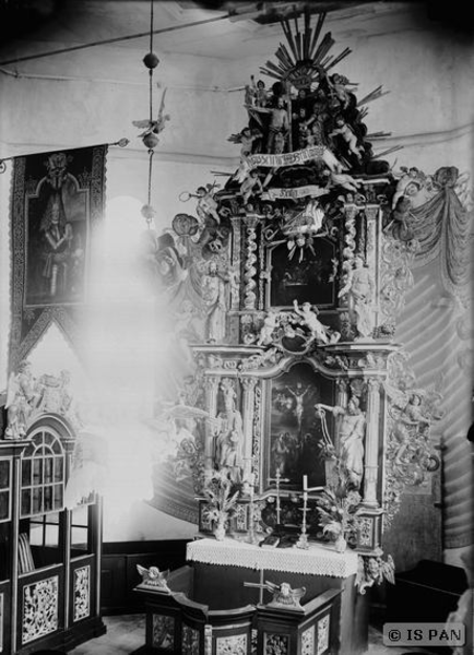 Groß Peisten, Ev. Kirche, Blick auf den Altar