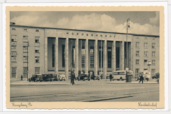 Königsberg (Pr.), Nordbahnhof, Eingang