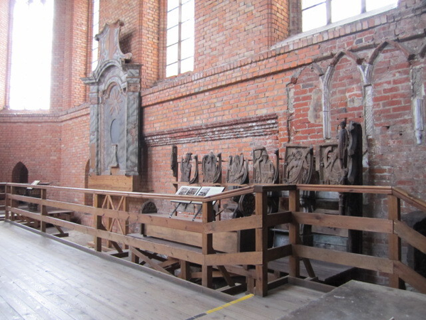 Marienburg (Malbork), Innenansicht Schloßkirche