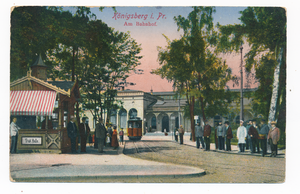 Königsberg, Am Bahnhof