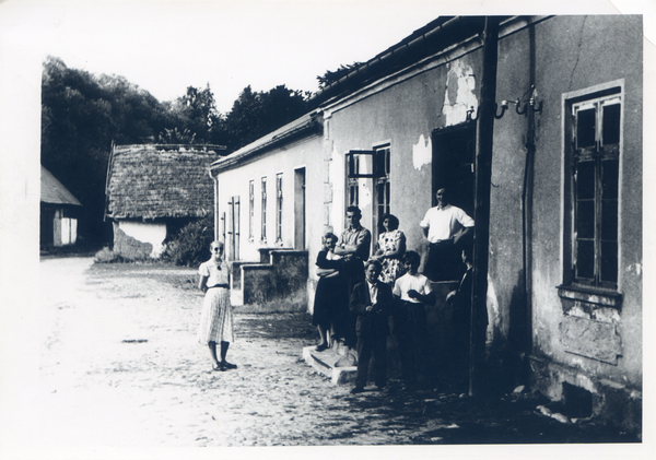 Groß Damerau, Gasthaus Erdtmann, Straßenseite