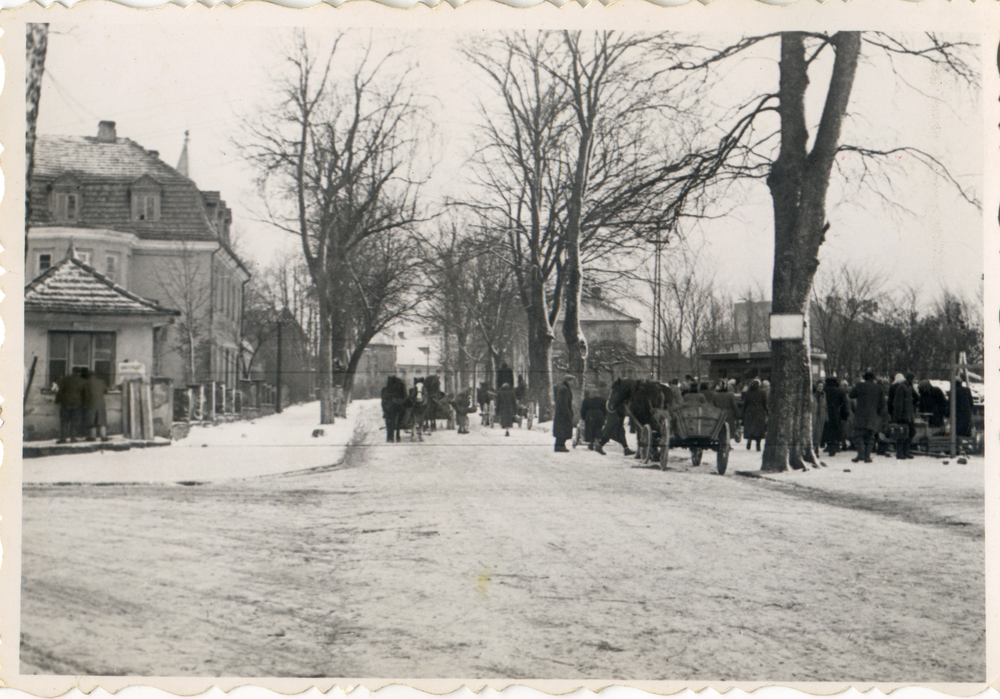 Goldap, Straße aus Richtung Arnswald