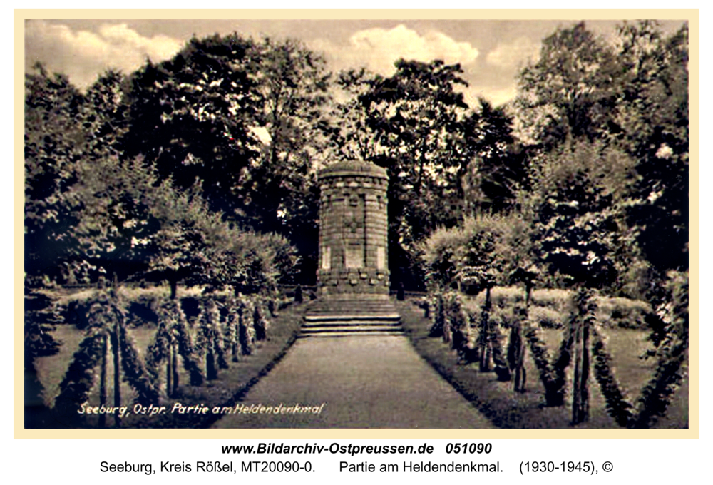 Seeburg, Partie am Heldendenkmal