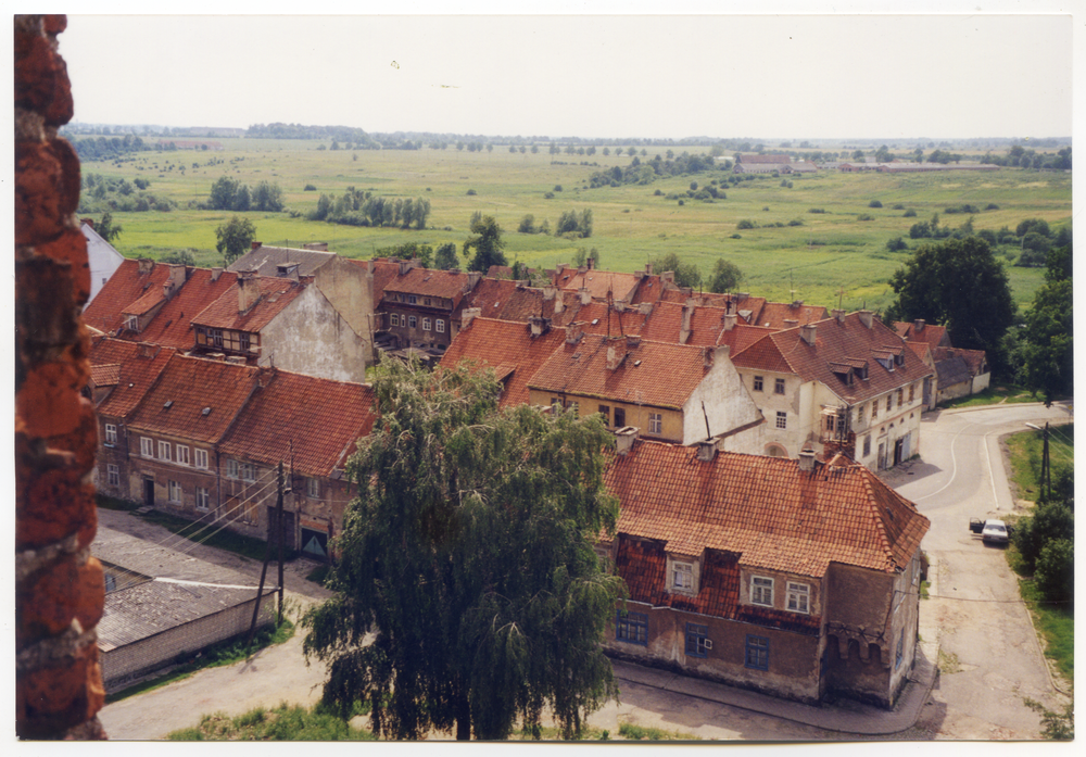 Gerdauen, Blick vom Kirchturm nach Westen