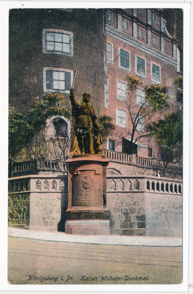 Königsberg (Pr.), Kaiser-Wilhelm-Platz, Kaiser-Wilhelm-Denkmal