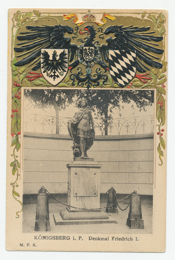 Königsberg (Pr.), Schloßplatz, Denkmal, Friedrich Wilhelm I