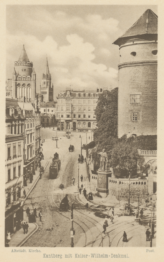 Königsberg, Kantberg (Gesekusplatz) mit Kaiser-Wilhelm-Denkmal