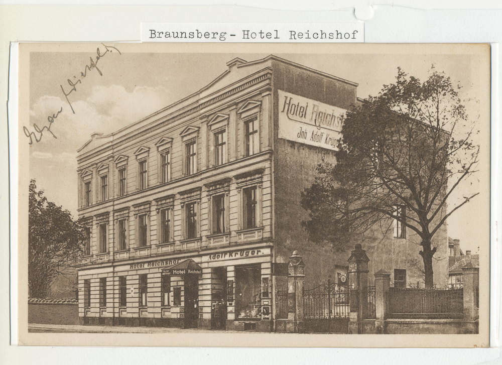 Braunsberg, Hotel Reichshof