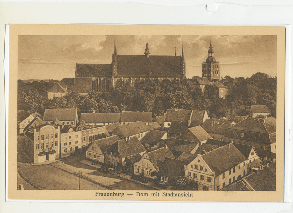 Frauenburg, Dom mit Stadtansicht